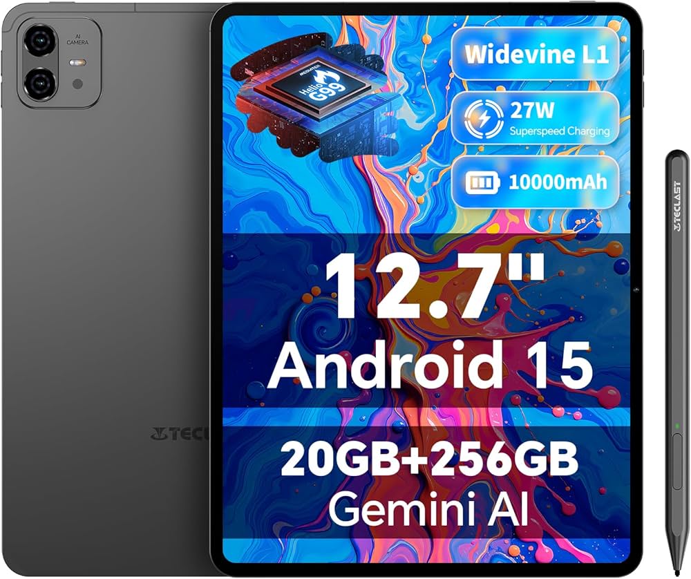 TECLAST ArtPad Pro Tablet 12.7 Inch Android 15, 20GB+256GB TECLAST ArtPad Pro Tablet 12.7 Inch Android 15, 20GB+256GB